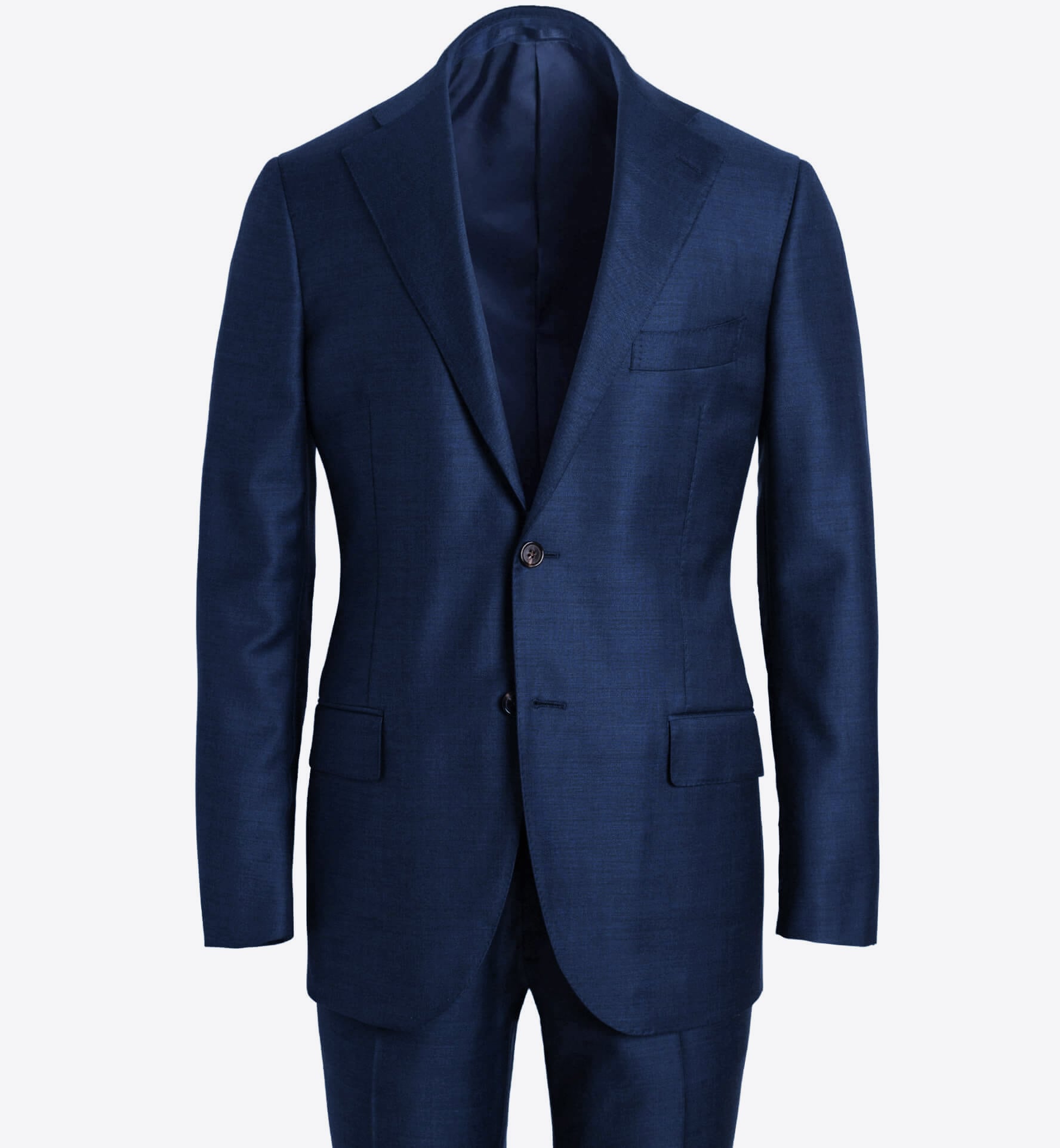 Allen Blue S110s Sharkskin Suit - Custom Fit Tailored Clothing