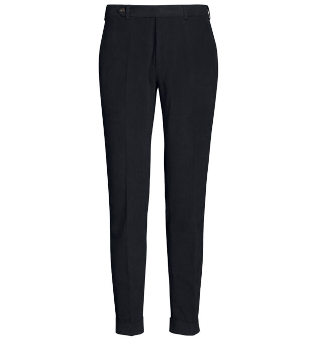 Slacks and Chinos Skinny trousers Womens Clothing Trousers Dondup Cotton Trouser in Black 