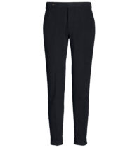 Suggested Item: Allen Black Heavy Stretch Brushed Cotton Twill Dress Pant