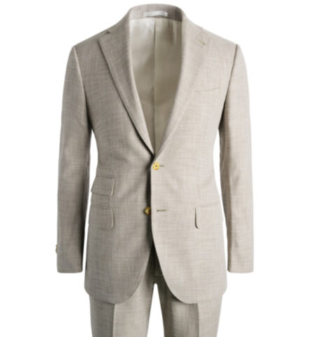 Thumb Photo of VBC Beige Wool Cotton Allen Suit