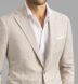 Zoom Thumb Image 4 of Bedford Stone Wool Linen and Silk Stretch Suit