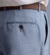Zoom Thumb Image 6 of Allen Faded Blue S130s Tropical Wool Dress Pant