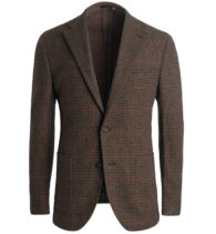 Suggested Item: Bedford Walnut Wool and Cashmere Check Jacket