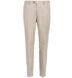Zoom Thumb Image 1 of Allen Sand Cotton and Linen Dress Pant