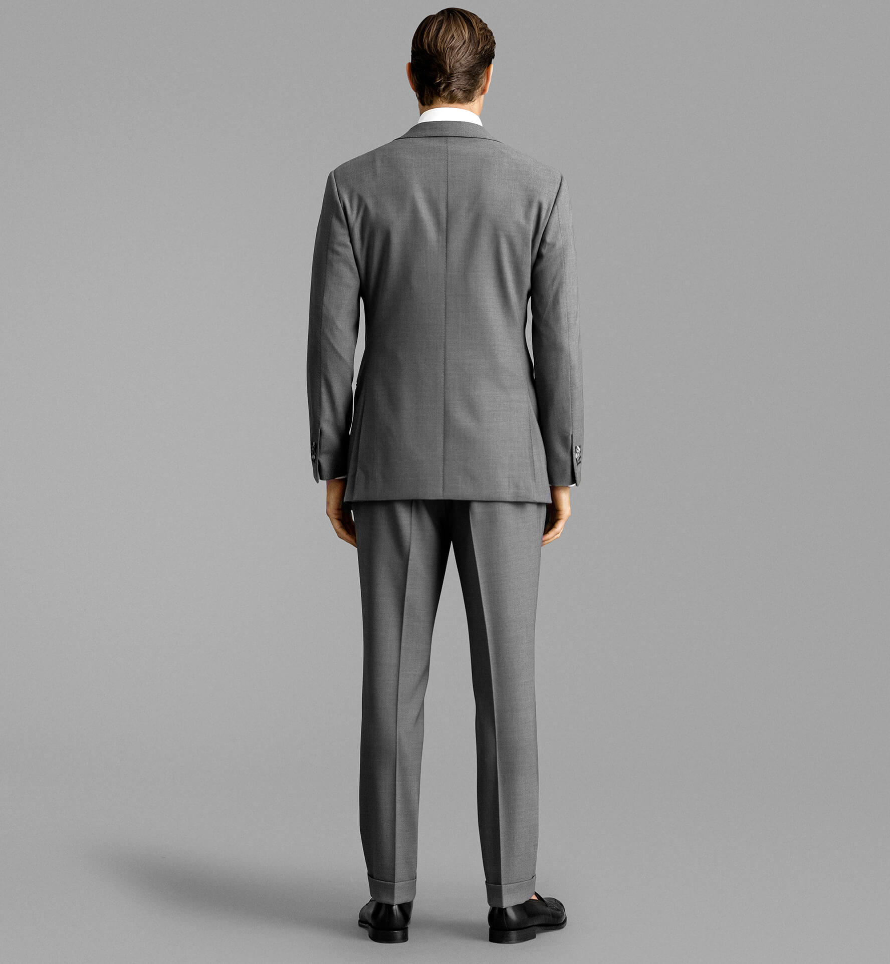 Slate Blue Stretch Fresco Suit