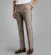 Zoom Thumb Image 3 of Allen Mocha Wool and Linen Single Pleat Dress Pant