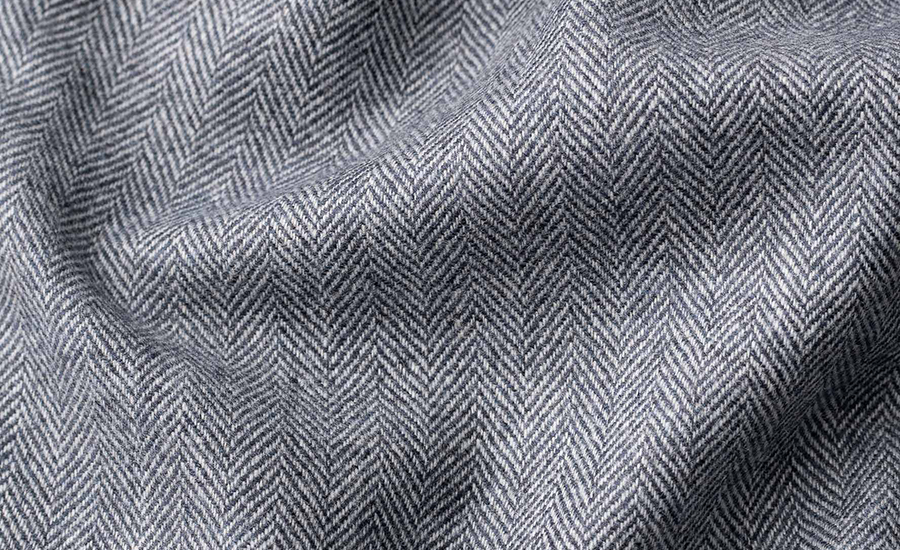 Detail of E. Thomas Wool Cashmere