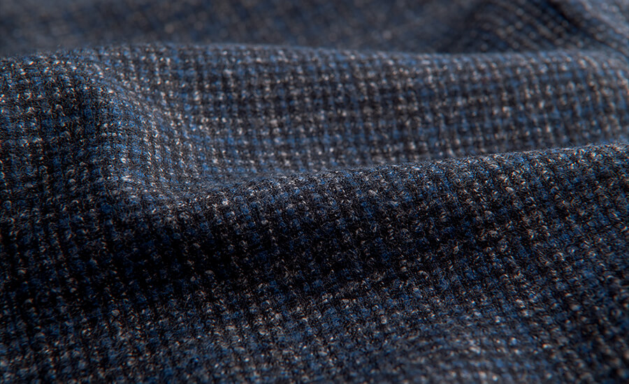 Detail of Zignone Merino Wool