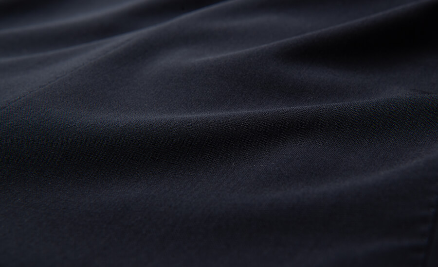 Detail of Italian Stretch Tropical Wool