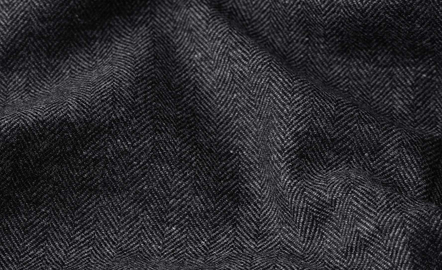 Detail of E. Thomas Wool Cashmere