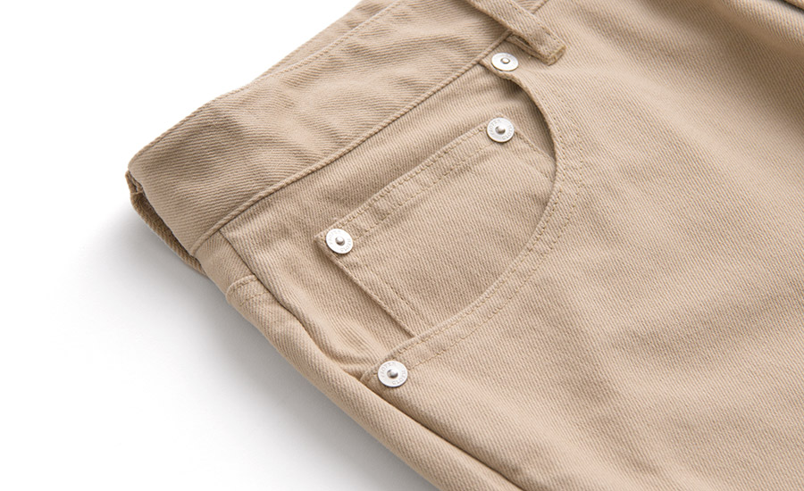 Detail of The Iconic 5-Pocket Design