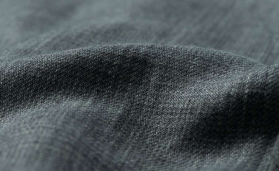Detail of Guabello Linen and Wool