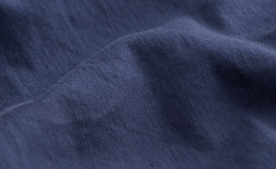 Detail of Tessuti di Sondrio Stretch Linen Blend