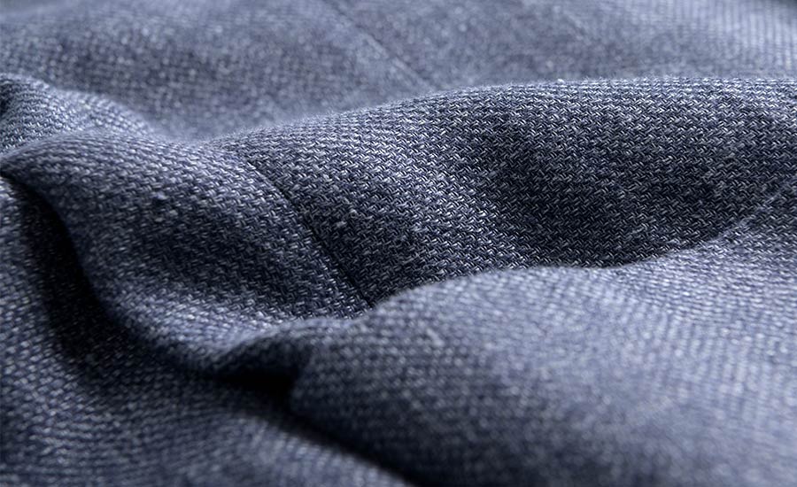 Detail of Marzotto Linen & Lyocell Blend
