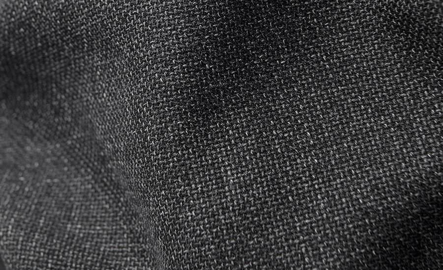 Reda Charcoal Wool Hopsack Bedford Jacket - Custom Fit Tailored