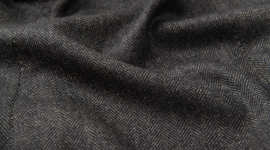 Detail of Dino Filarte Merino Wool