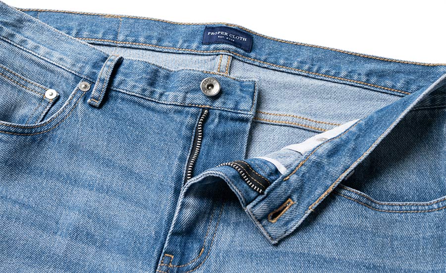 Detail of The Iconic 5-Pocket Jean Design