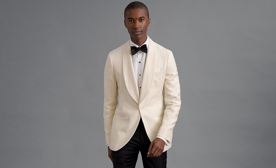 lifetime relieve Elder Mayfair Cream Linen and Wool Blend Dinner Jacket - Custom Fit Tailored  Clothing