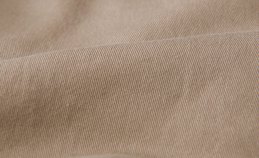 Detail of Japanese Heavy Stretch Cotton Twill