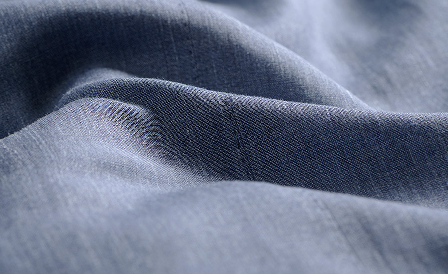 Detail of Solbiati Linen, Wool, and Silk