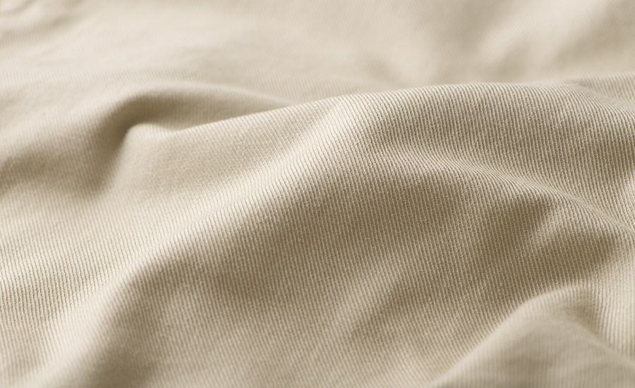 High Waisted Straight Leg Chino In Organic Cotton