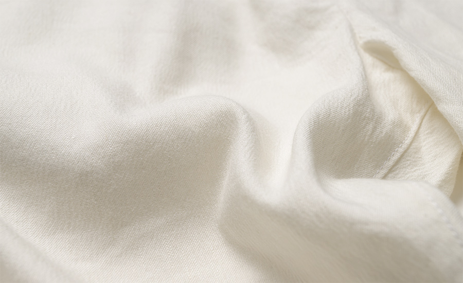 Detail of Tessuti di Sondrio Stretch Tencel and Linen