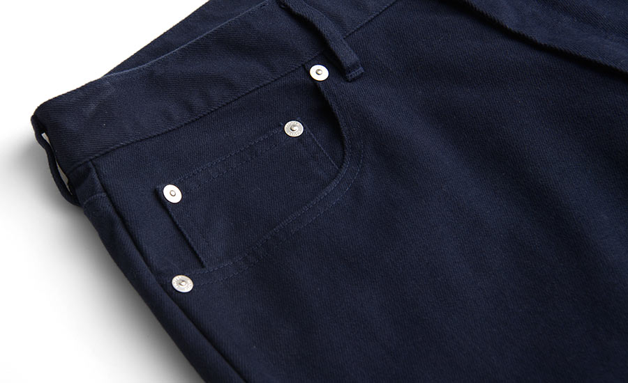 Detail of The Iconic 5-Pocket Design
