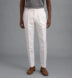 Zoom Thumb Image 3 of Allen White Cotton and Linen Pleated Dress Pant
