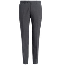 Thumb Photo of Grey Wool Stretch Dress Pant