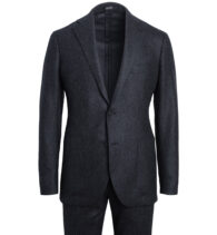 Suggested Item: Bedford Charcoal Wool Flannel Suit