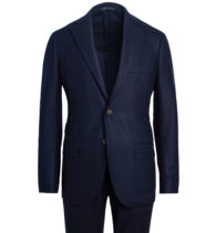 Suggested Item: Bedford Navy Wool Flannel Suit