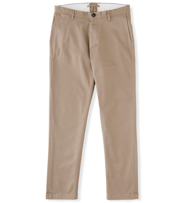 Bowery Khaki Stretch Heavy Cotton Chino - Custom Fit Pants