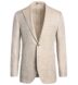 Zoom Thumb Image 1 of Hudson Beige Linen Blend Loro Piana Fabric Jacket