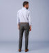 Zoom Thumb Image 6 of Allen Grey Wool Flannel Dress Pant