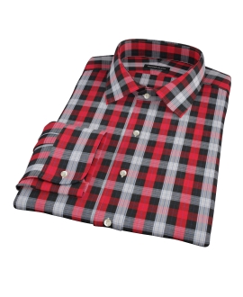 Crosby Red Plaid Shirts by Proper Cloth