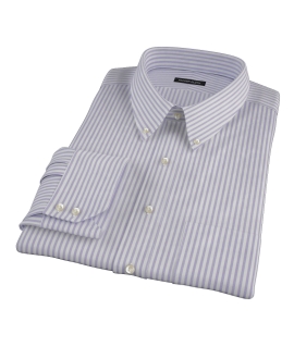 Thomas Mason Purple Stripe Oxford Shirts by Proper Cloth