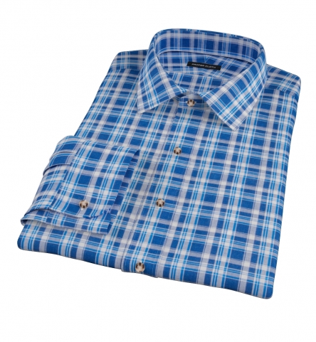 Blue Madras Dress
