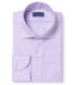 Mayfair Wrinkle-Resistant Lavender Small Check Shirt Thumbnail 1