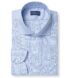 Mayfair Wrinkle-Resistant Light Blue Small Check Shirt Thumbnail 1