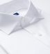 Hudson White Wrinkle-Resistant Twill Shirt Thumbnail 2