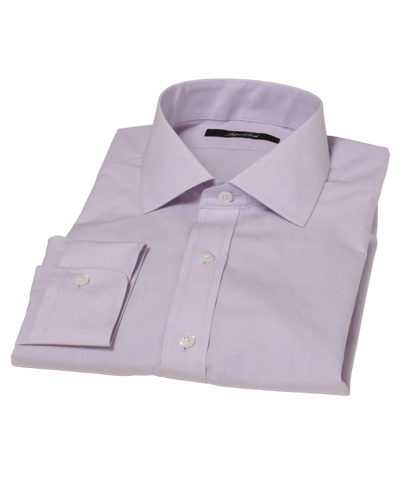 Lavender End-on-end Broadcloth Men's Dress Shirt 