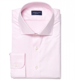Greenwich Light Pink Twill Shirts by Proper Cloth