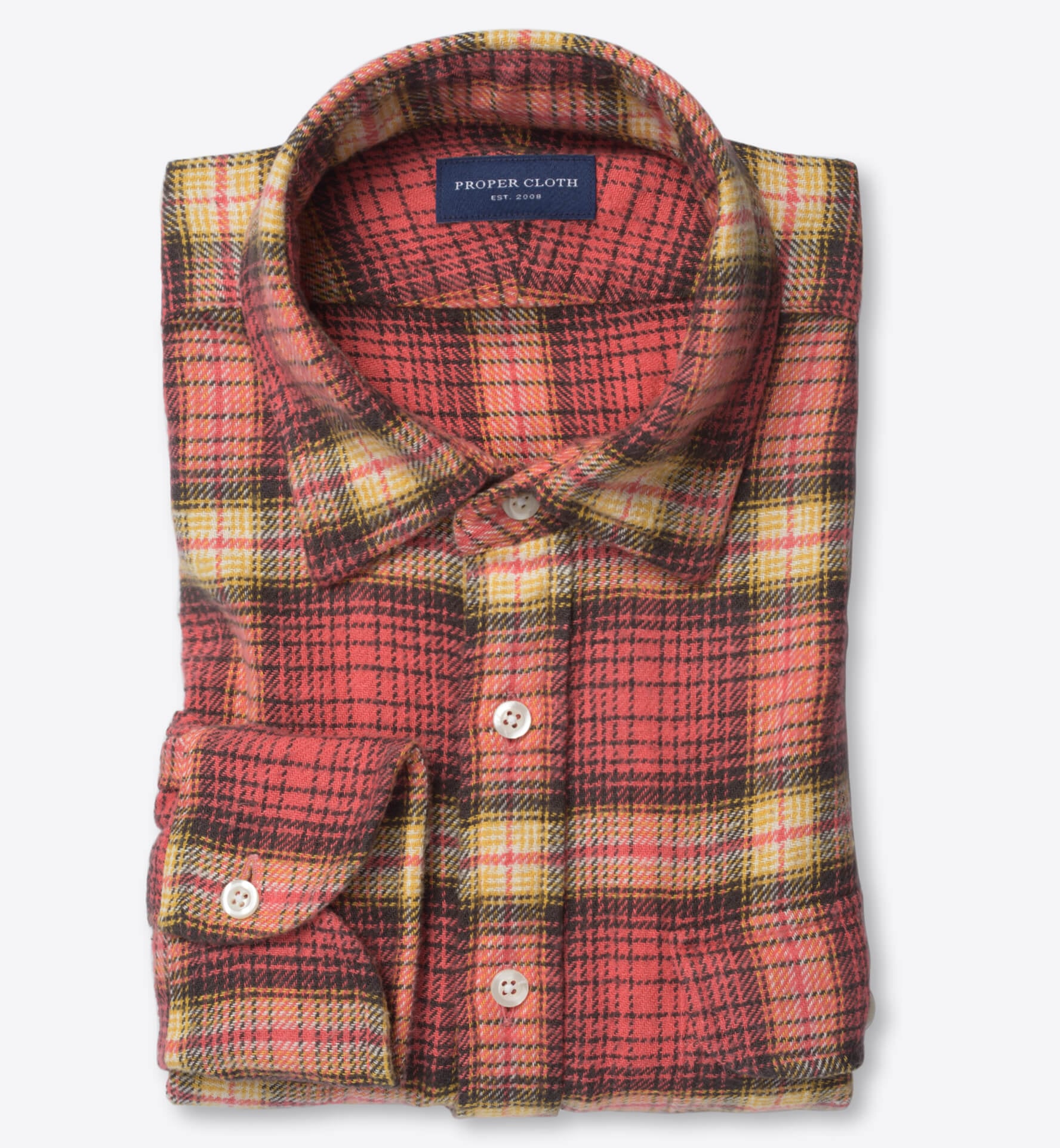 Grand Flannel, Plaid Salmon