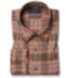 Canclini Brown and Ginger Plaid Beacon Flannel Shirt Thumbnail 1