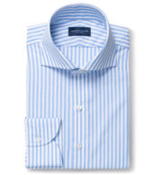 Suggested Item: Stanton 120s Light Blue Wide Bengal Stripe