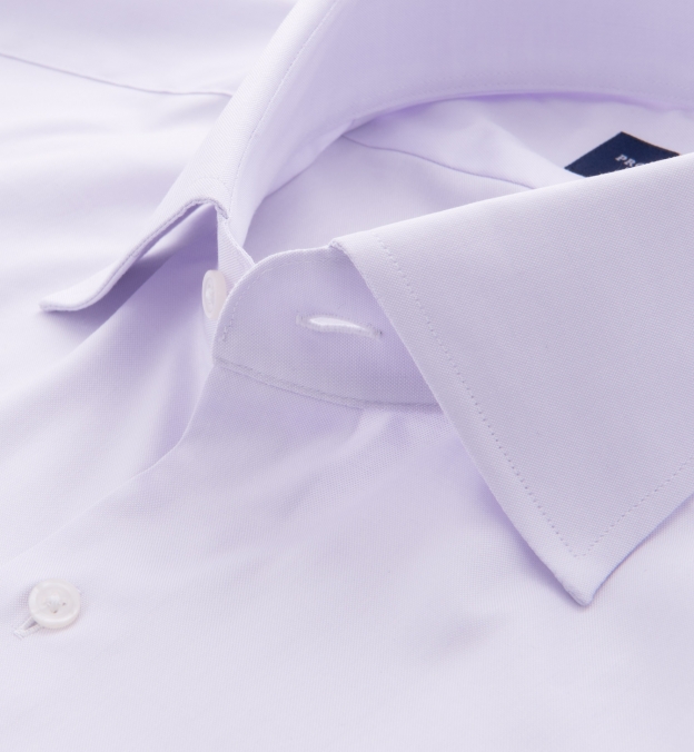 Mercer Lavender Pinpoint Men's Dress Shirt by Proper Cloth