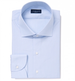 DJA Sea Island Light Blue End-on-End Folded Shirt