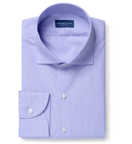 Stanton 120s Lavender End-on-End Tailor Made Shirt by Proper Cloth