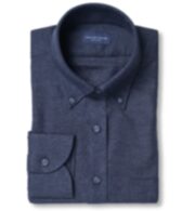 Thumb Photo of Portuguese Navy Melange Cotton and Cashmere Flannel
