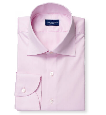 Suggested Item: Hudson Wrinkle-Resistant Pink Twill Roma Spread